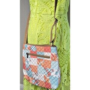 NWT Donna Sharp womens crossbody patchwork purse 'Kentucky Original'